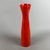 Red Ceramic Vase with Lava Effect from Artigianato Italiano, 1970s For Sale - Image 3 of 11