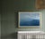 "Bleuth" Contemporary Reproduction Print by Karen Thom, Framed 48 X 32 Inches For Sale - Image 4 of 10