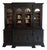 Large Antique Ebonised Oak Bookcase, 1890s For Sale