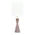 1950s Mid-Century Gerald Thurston for Lightolier 'Honeycomb' Ceramic Table Lamp For Sale