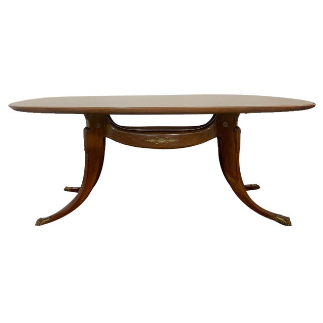 Saber-Leg Table by Paolo Buffa, 1950s For Sale