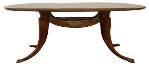 Saber-Leg Table by Paolo Buffa, 1950s