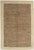 Vintage Hand-knotted Gabbeh rug featuring a softly textured brown field framed by a subtle ivory border. The tonal...