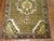 Early 20th Century Early 20th Century Olive Brown Yellow Turkish Medallion Ghiordes Rug - 4'6" x 6'6" For Sale - Image 5 of 6