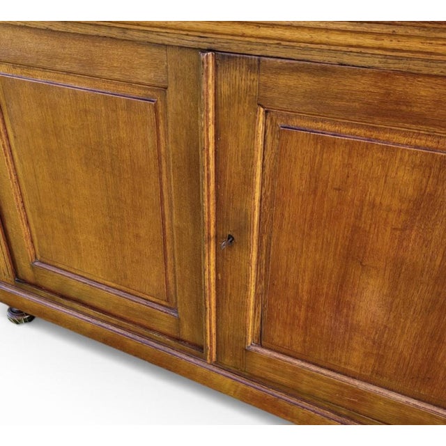 Wood French Louis Philippe Style Cherrywood Sideboard, 19th Century For Sale - Image 7 of 16