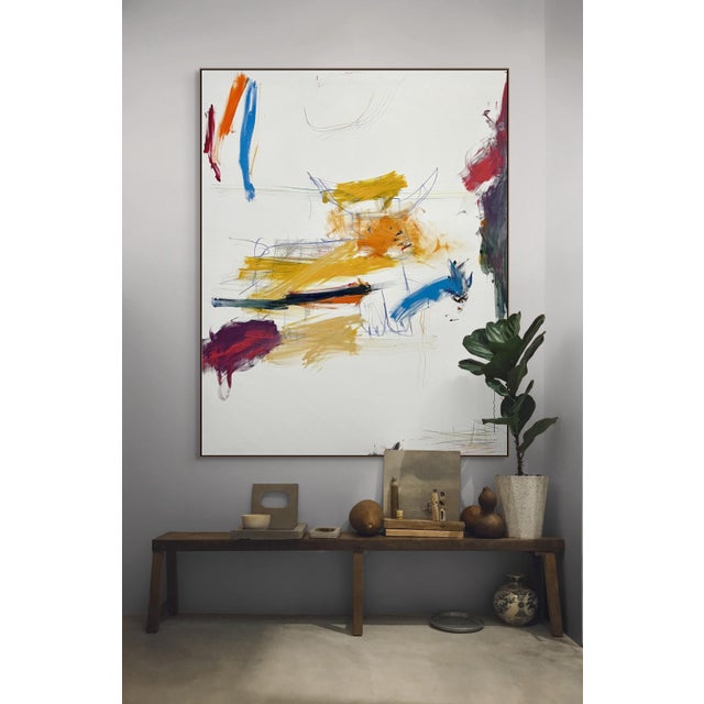 This artwork will be shipped flat within the US. If shipped outside of the US this work will be shipped rolled in a dent-...
