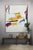 This artwork will be shipped flat within the US. If shipped outside of the US this work will be shipped rolled in a dent-...