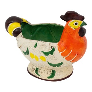 1970s Vintage Japanese Chicken Planter For Sale