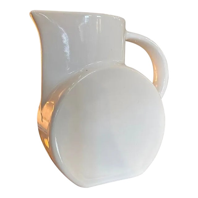 1960s Eva Zeisel Schramberg Pitcher in White For Sale