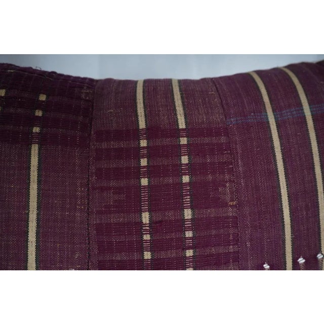 Mid-Century Modern Custom Kilim and Boho Decorative Pillows, Set of 3 For Sale - Image 3 of 5