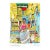 Art World Gone Bananas - Original Contemporary Pop Art Mixed Media Painting on Paper by Fabio Coruzzi For Sale