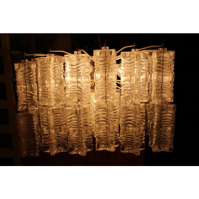 1960s Square Chandelier from Venini, Italy, 1960s For Sale - Image 5 of 18