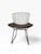 Vintage Knoll Bent Metal Side Chair by Harry Bertoia 1952.