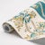 2020s Schumacher Sylvain Floral Stripe Wallpaper In Teal For Sale - Image 5 of 5