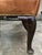 20th Century French Country Style Leather Wingback Armchair For Sale - Image 11 of 13