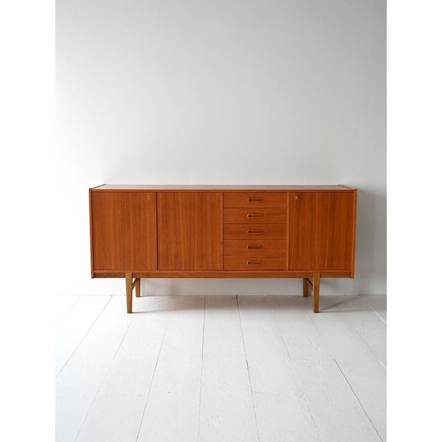 Scandinavian Teak Sideboard, 1960s For Sale - Image 9 of 9