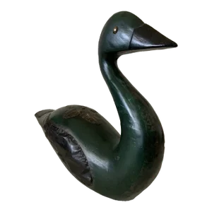 1960s Folk Art Goose Carving