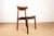 Danish Dining Chairs in Teak and Skai by Peter Hvidt and Orla Molgaard-Nielsen for Søborg Møbelfabrik, 1960s, Set of 4 For Sale - Image 10 of 18