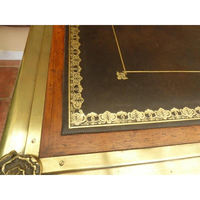 Antique Louis XV Walnut Writing Desk attributed to François Linke, 1920 For Sale - Image 17 of 18