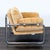 West Elm West Elm Desmond Lounge Chair With Chrome Frame and Plush Cushions For Sale - Image 4 of 7