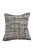 Gray Distressed Pillow Cover For Sale - Image 4 of 4
