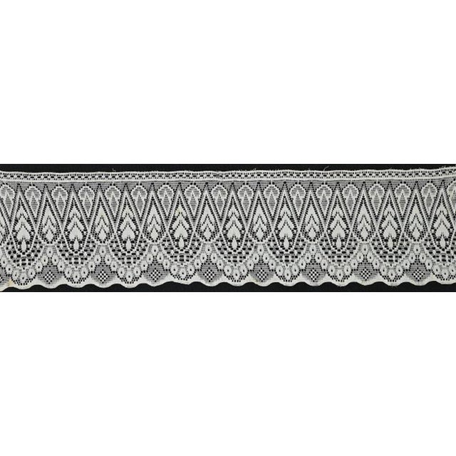 Antique Southern Italian Silk Lace Embroidery, 18th Century For Sale - Image 5 of 6