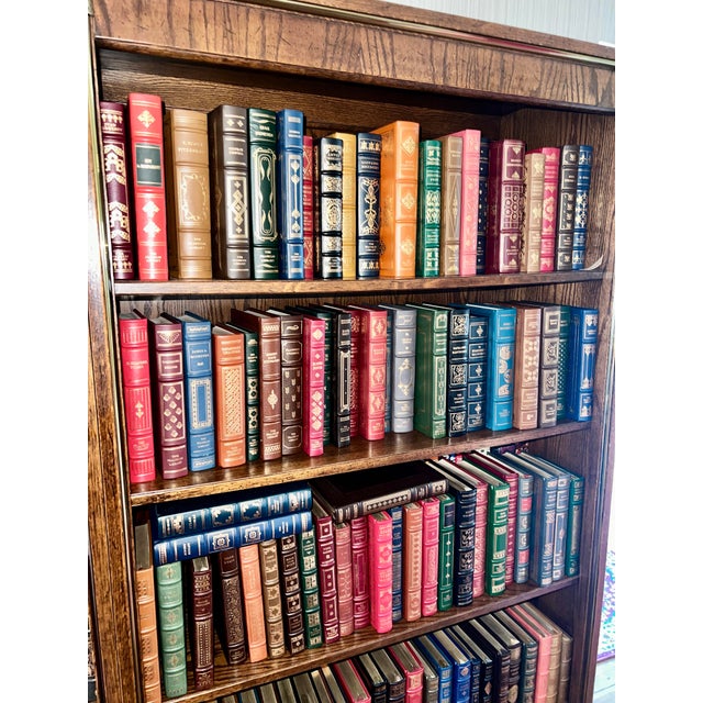 Vintage Franklin Library and Easton Press Leather Bound Book Sets Huge Lot of Over 215 Books! Clean! For Sale - Image 12 of 12