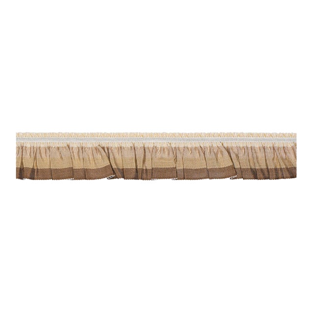 Schumacher Arabella Tape Trim in Neutral For Sale