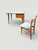Mid-Century Italian Desk and Chair with Suspended Bookcase in the style of Gio Ponti, 1950, Set of 3 For Sale - Image 6 of 18