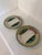 Pair of Antique French Barbotine Asparagus Majolica Plates, Circa 1900 For Sale In New York - Image 6 of 11