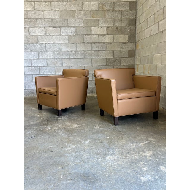 Art Deco 2000s Ludwig Mies Van Der Rohe for Knoll Krefeld Chairs- A Pair For Sale - Image 3 of 12
