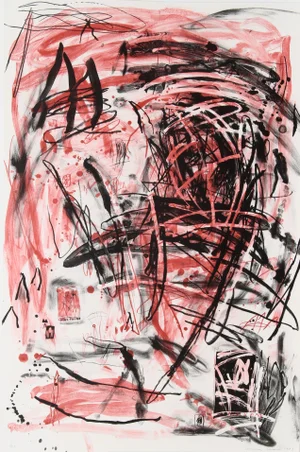 Louisa Chase, Mountain, Lithograph