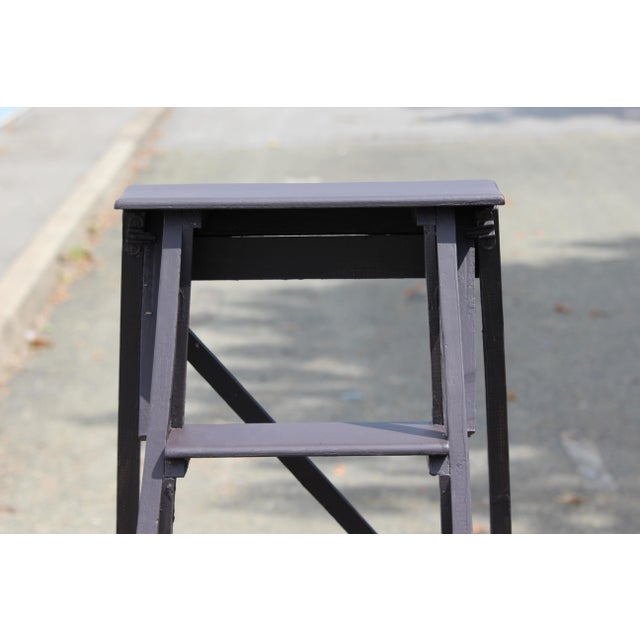 Vintage Foldable Wood Ladder, 1950s For Sale - Image 15 of 17
