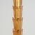 Metal Vintage Italian Glass and Brass Palm Tree Floor Lamp For Sale - Image 7 of 11