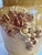 Vintage Arte Italica Ceramic "Sole Mustard" Collection 10" Tall Yellow Jar With Lid Grapes Leaves Design Made in Italy For Sale - Image 9 of 13
