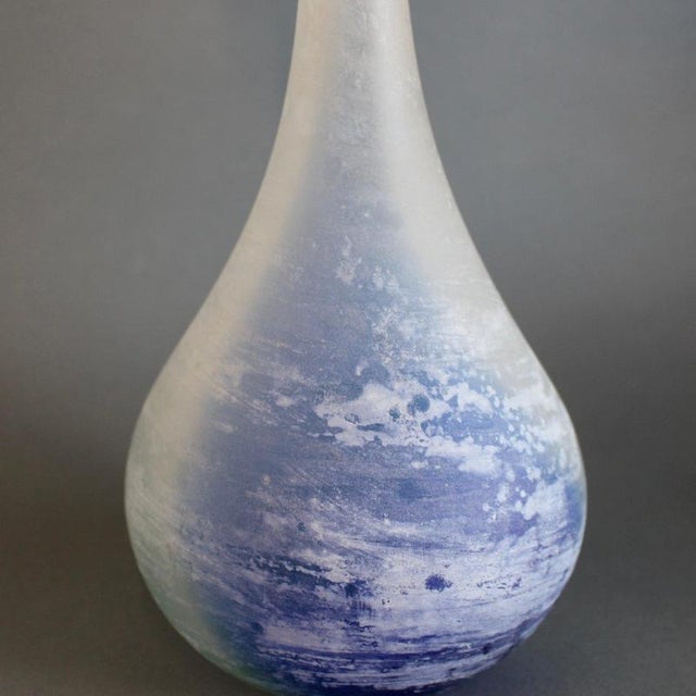 Vintage Scavo Murano Glass Vase from La Murrina, 1970s For Sale - Image 6 of 18