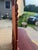 Mid Century Mahogany Chippendale/Georgian Style Vanity With Swinging Mirror and Round Upholstered Stool With Original Tags, 2 Pieces For Sale - Image 14 of 14