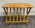 Mid-Century Modern Vintage Heywood Wakefield Bamboo Style Side Table Magazine Rack For Sale - Image 3 of 9