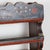 Late 19th Century 19th Century Original Blue Painted Hanging Wall Display Shelf Plate Rack For Sale - Image 5 of 11