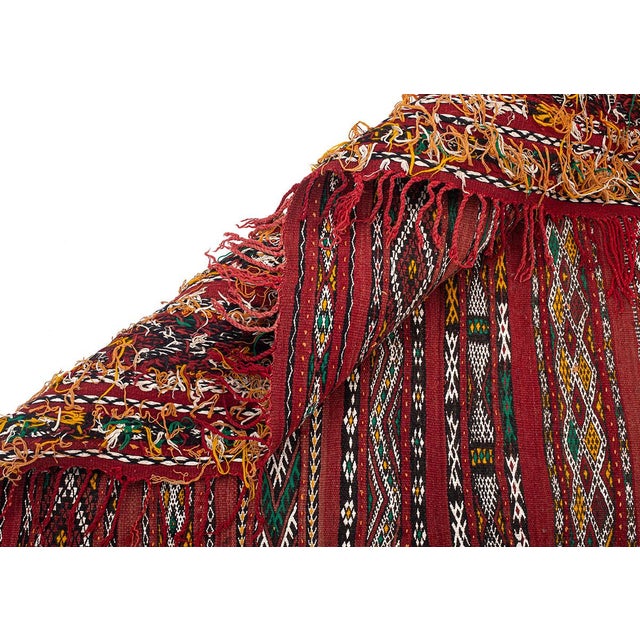 Vintage Berber Handwoven Rug, Morocco, 1990s For Sale - Image 6 of 7