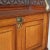 Brown 1910s Edwardian Walnut Bureau Cabinet For Sale - Image 8 of 11