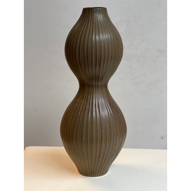 1990's Jonathan Adler Pot Au Porter Ceramic Vase Chairish