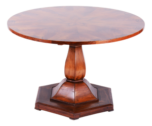 Czech Biedermeier Dining Table in Walnut, 1830s