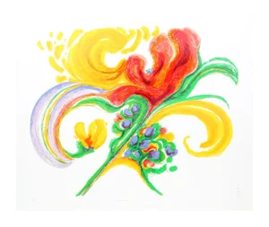 Ronald Julius Christensen "Flower Burst" Print