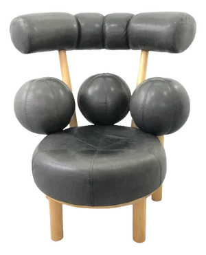 Leather Armchair by Peter Opsvik for Stokke, Norway