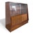 Mid-Century Sliding Door Display Bookcase with Adjustable Glass Shelves For Sale - Image 9 of 9