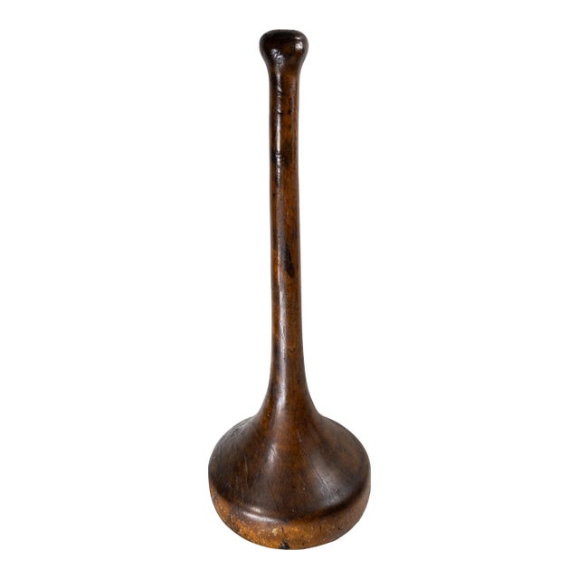 19th Century Unusual Carved Wood Ceremonial Club Sculpture, Pacific Islands For Sale