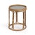 Boho Chic Lindy Rattan Side Table For Sale - Image 3 of 7