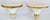 Pair of 1940s Hutschenreuther Selb Bavaria Gilt Porcelain Corbel Wall Brackets, Germany For Sale - Image 9 of 12