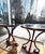 Pair of Burlwood Greek Key Side Tables With Custom Glass Tops For Sale - Image 15 of 18